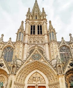 Cathedral Church In Nancy paint by number