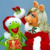 Christmas Muppets paint by number