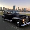 Classic Black Humber Pullman paint by number