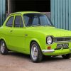 Classic Green Ford RS Car paint by number