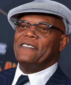 Classy Samuel L Jackson paint by number