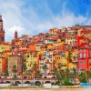 Colorful Houses In Nice Paint by number