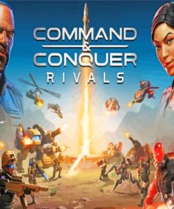 Command And Conquer Rivals Poster paint by number