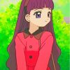 Cute Tomoyo Daidouji paint by number