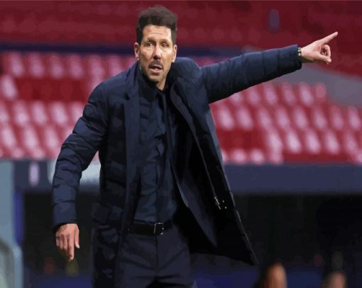 Diego Pablo Simeone Paint by number