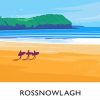 Donegal Rossnowlagh Ireland Poster Paint by number