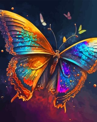 Fantasy Butterfly paint by number