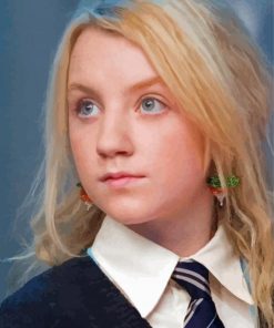 Harry Potter Luna Lovegood Paint by number