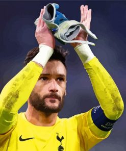 Hugo Lloris Football Player paint by number