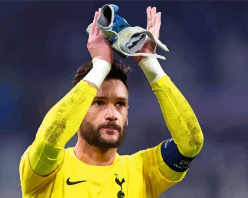 Hugo Lloris Football Player paint by number