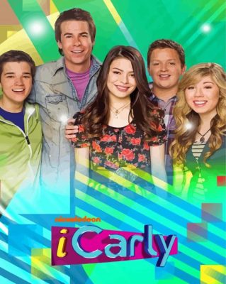 Icarly Poster Paint by number