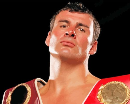 Joe Calzaghe Boxer paint by number