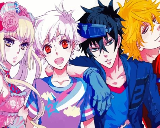 Karneval Manga Anime Characters paint by number