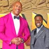 Kevin Hart And Dwayne Johnson paint by number