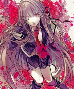 Kyoko Kirigiri Anime Character Art paint by number