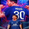 Lionel Messi PSG Player paint by number