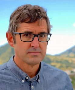 Louis Theroux paint by number