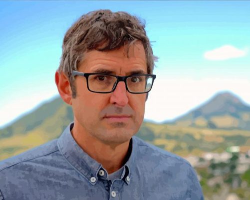 Louis Theroux paint by number