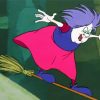 Madam Mim Disney Witch paint by number