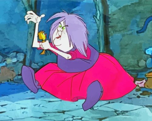 Madam Mim paint by number