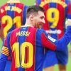 Messi Barcelona paint by number