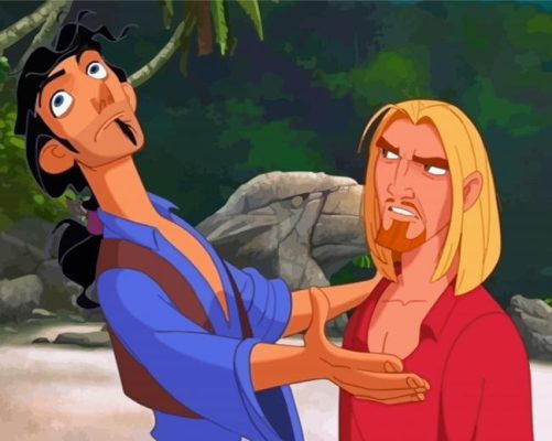 Miguel And Tulio The Road To El Dorado Paint by number