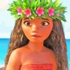 Modern Disney Princess Moana paint by number