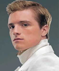 Peeta Mellark paint by number