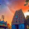 Perumal Temple Chennai Temple paint by number