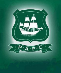 Plymouth Argyle Football Club Logo Paint by number