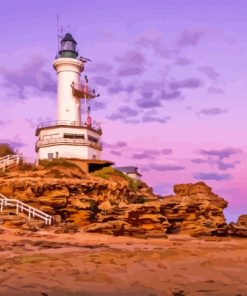 Point Lonsdale Lighthouse paint by number