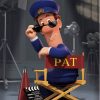 Postman Pat Movie paint by number