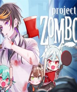 Project Zomboid Game Poster paint by number