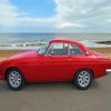 Red Classic Reliant Scimitar paint by number