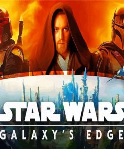 Star Wars Galaxy Edge Poster Paint by number