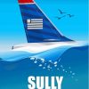 Sully Miracle On The Hudson Poster paint by number