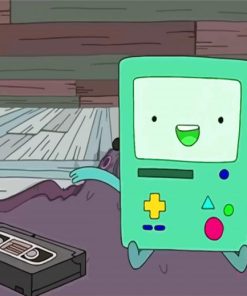 The BMO Robot paint by number