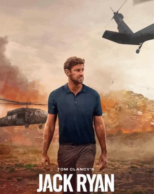 Tom Clancys Jack Ryan Poster paint by number