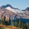 Twin Sisters Mountains Paint by number