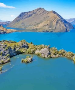 Wanaka Lake View paint by number