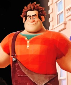 Wreck It Ralph paint by number