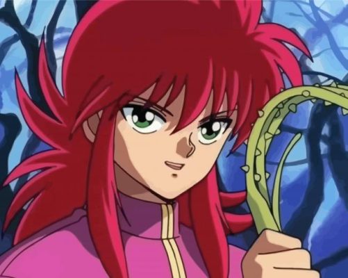 Yu Yu Kurama paint by number