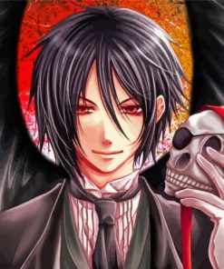 Aesthetic Sebastian Michaelis Paint by number