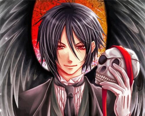 Aesthetic Sebastian Michaelis Paint by number