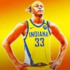 Aesthetic Myles Turner paint by number