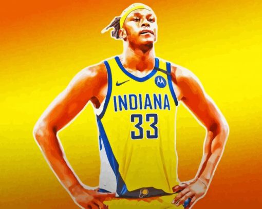 Aesthetic Myles Turner paint by number