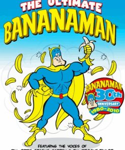 Bananaman Anime Poster paint by number