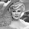 Black And White Mae West Actress paint by number