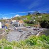 Cadgwith Beach paint by number