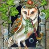 Celtic Owl paint by number